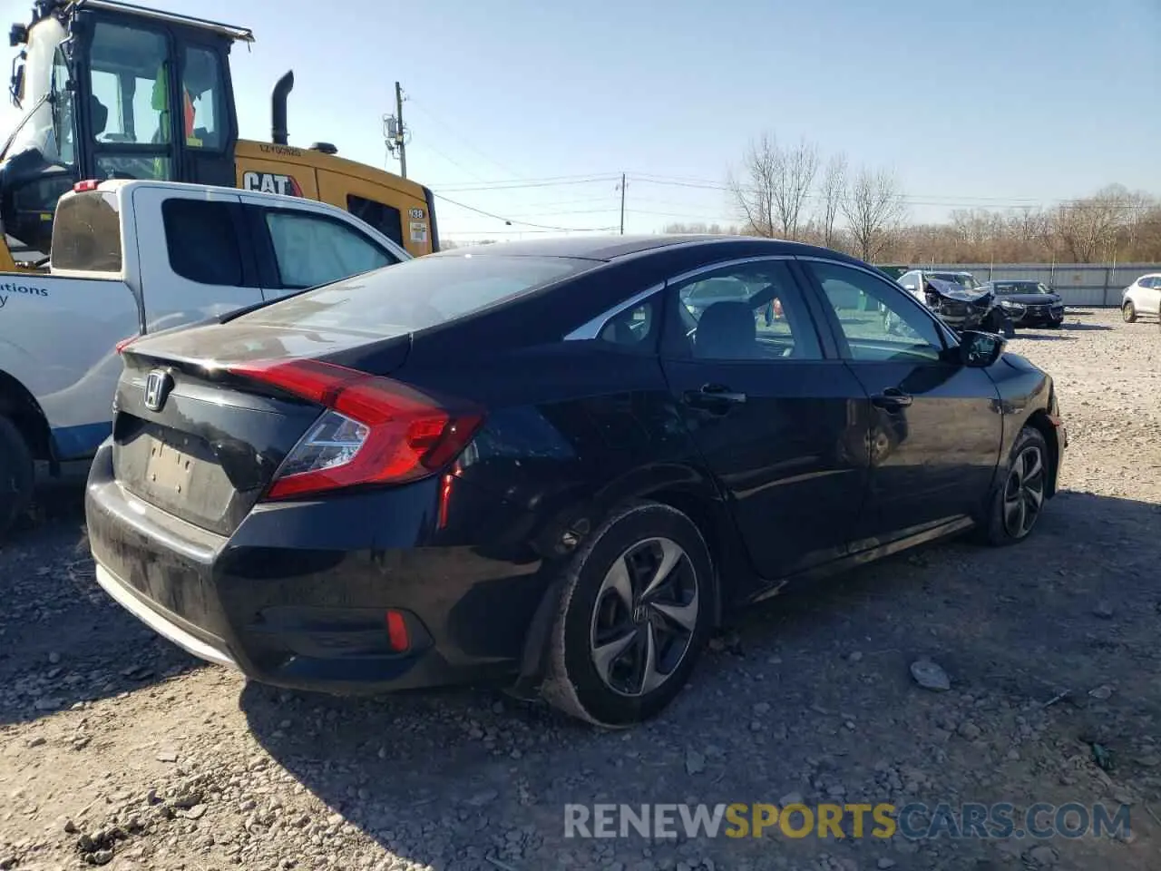 3 Photograph of a damaged car 19XFC2F66LE016868 HONDA CIVIC 2020