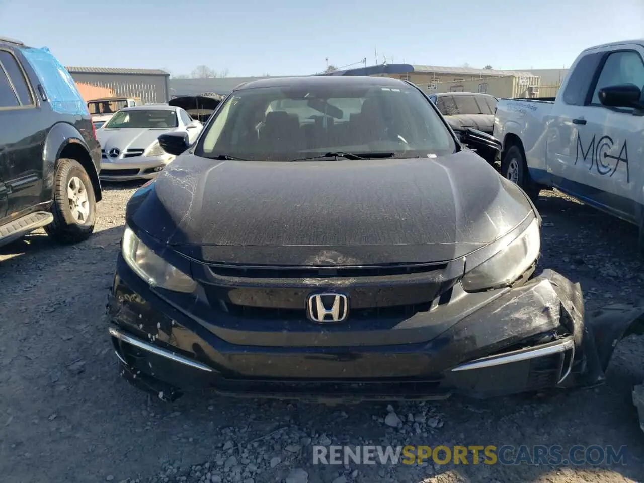 5 Photograph of a damaged car 19XFC2F66LE016868 HONDA CIVIC 2020