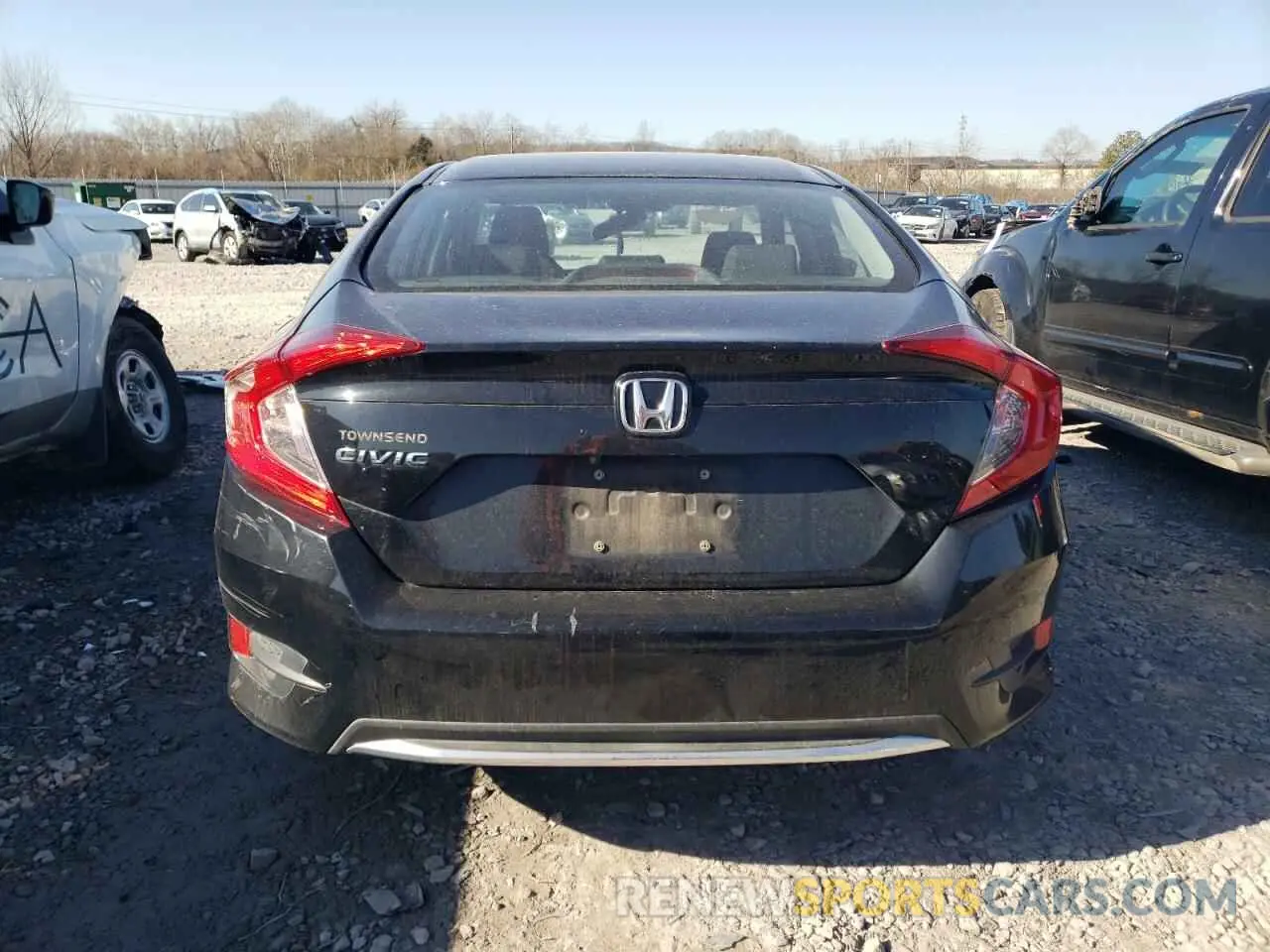 6 Photograph of a damaged car 19XFC2F66LE016868 HONDA CIVIC 2020