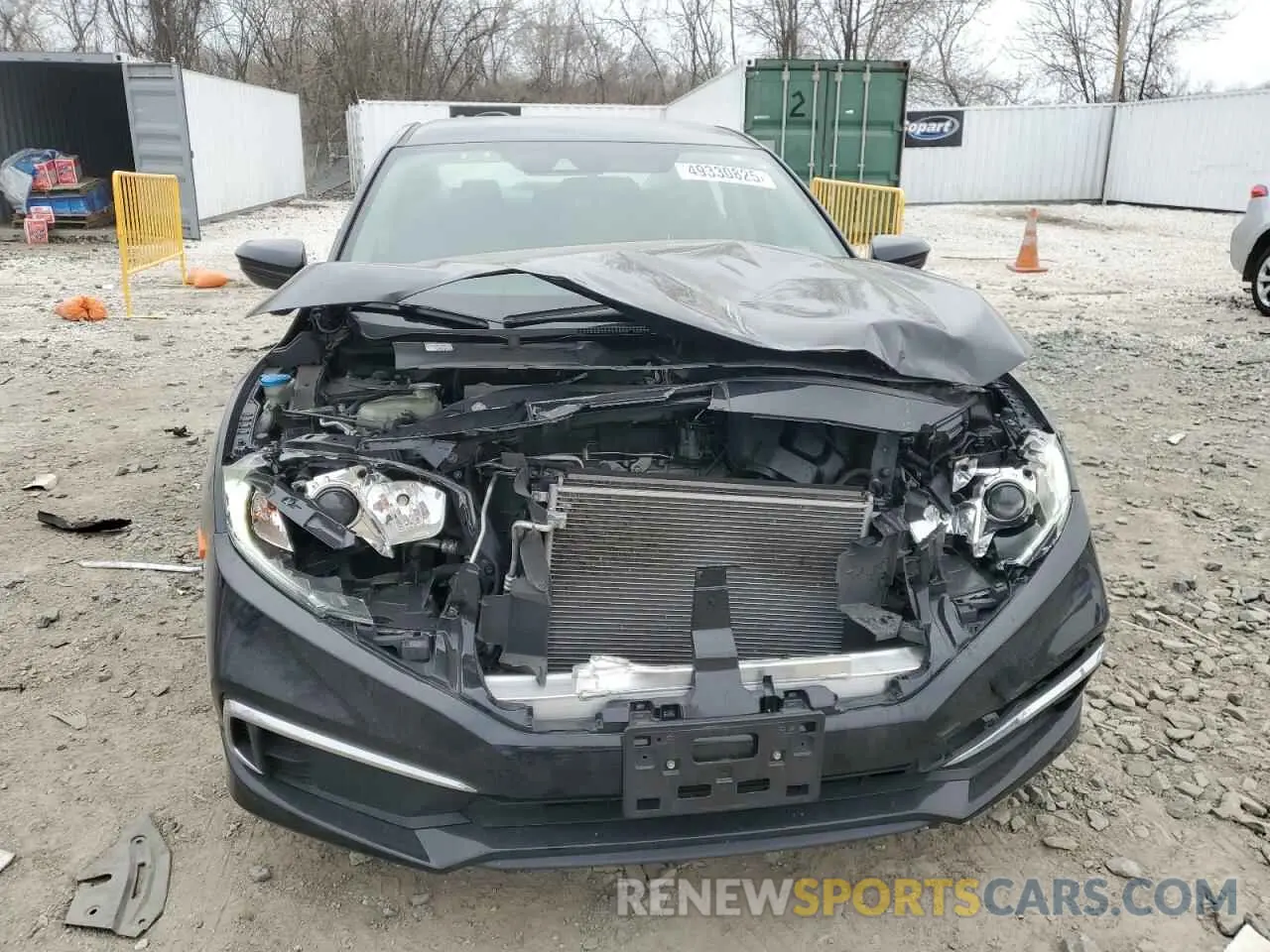 5 Photograph of a damaged car 19XFC2F66LE210882 HONDA CIVIC 2020