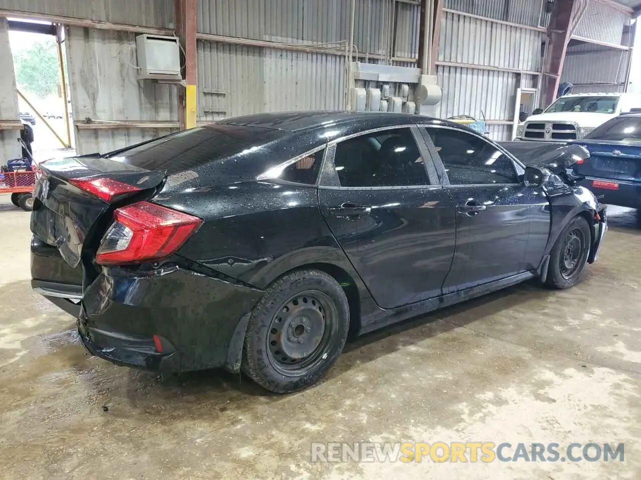 3 Photograph of a damaged car 19XFC2F67LE013560 HONDA CIVIC 2020