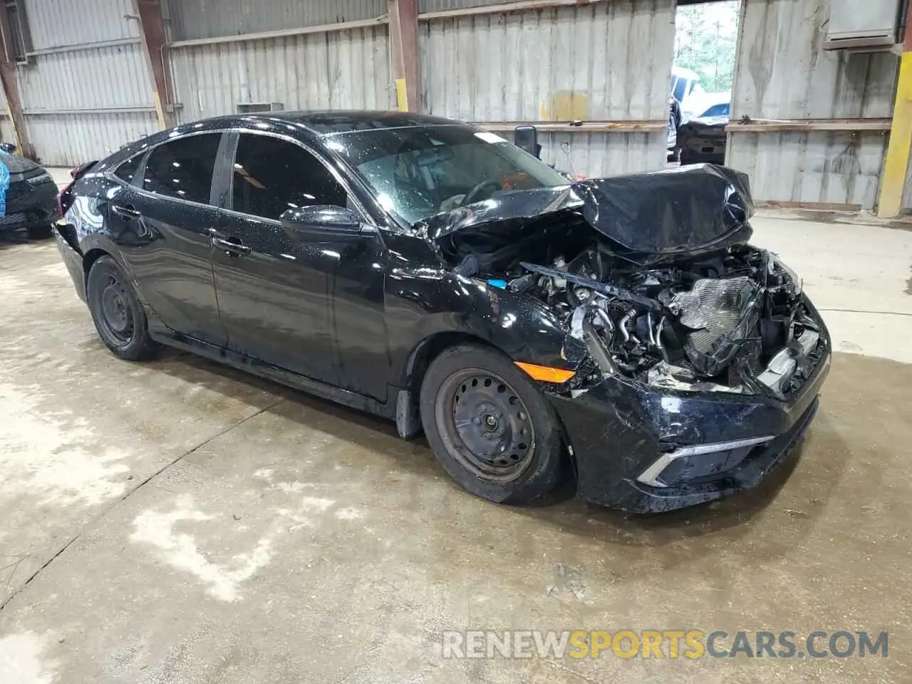 4 Photograph of a damaged car 19XFC2F67LE013560 HONDA CIVIC 2020