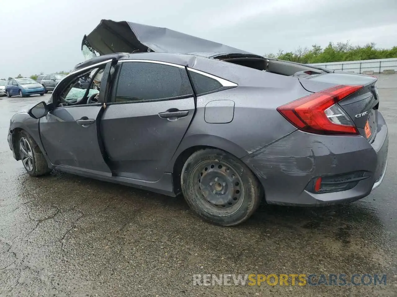 2 Photograph of a damaged car 19XFC2F67LE210258 HONDA CIVIC 2020