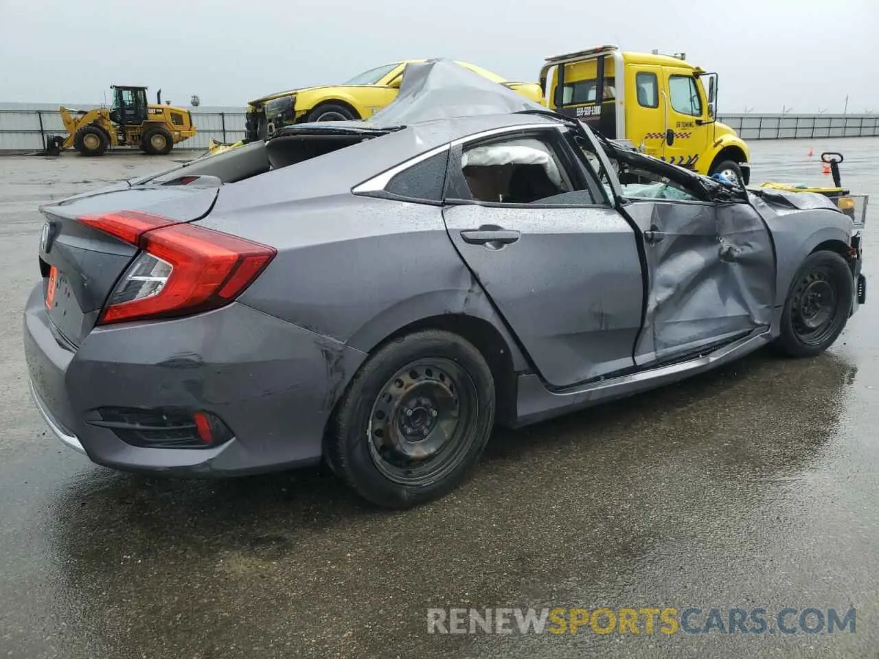 3 Photograph of a damaged car 19XFC2F67LE210258 HONDA CIVIC 2020