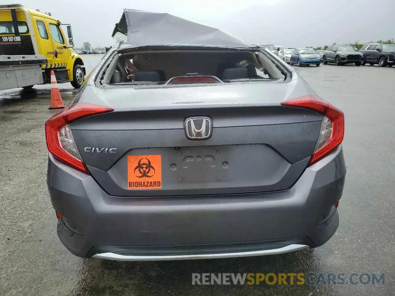 6 Photograph of a damaged car 19XFC2F67LE210258 HONDA CIVIC 2020