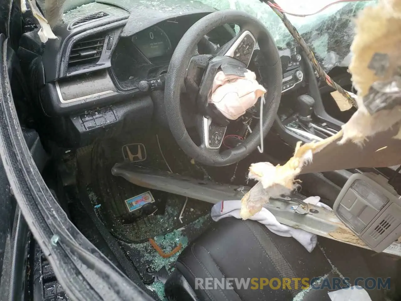 8 Photograph of a damaged car 19XFC2F67LE210258 HONDA CIVIC 2020