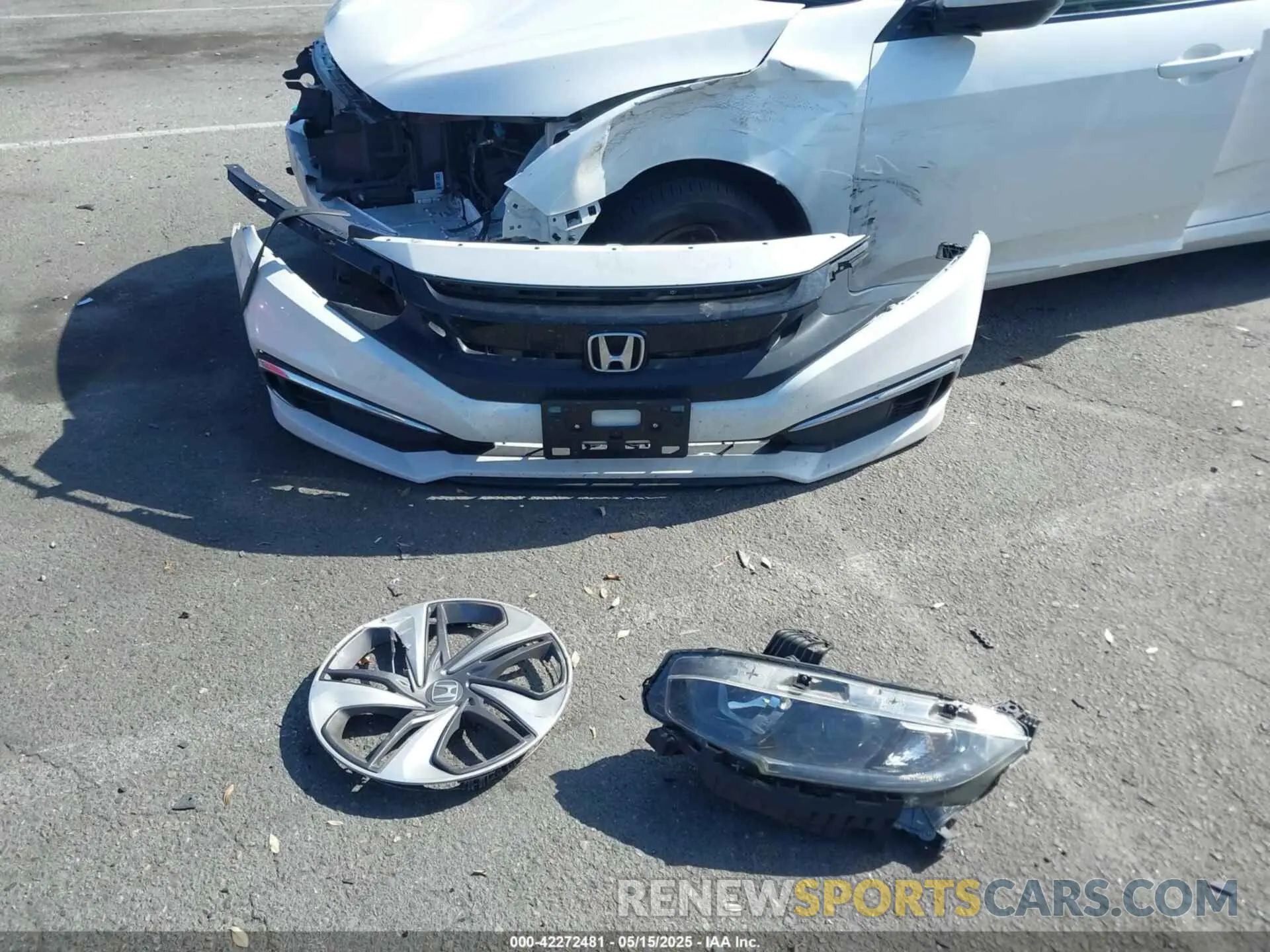 12 Фотография поврежденного автомобиля 19XFC2F67LE212561 HONDA CIVIC 2020