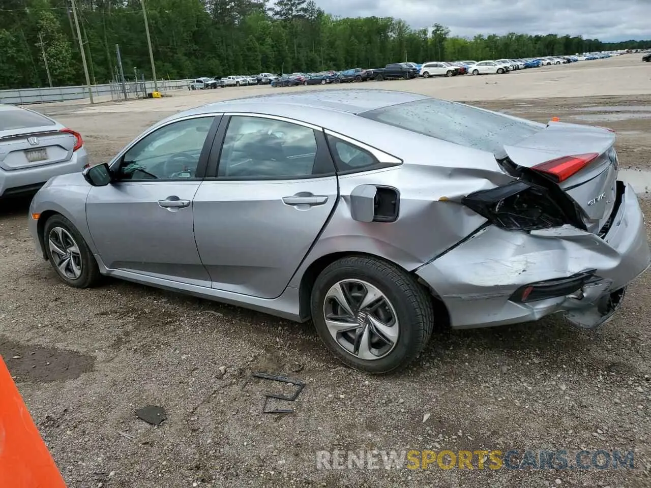 2 Photograph of a damaged car 19XFC2F68LE015060 HONDA CIVIC 2020