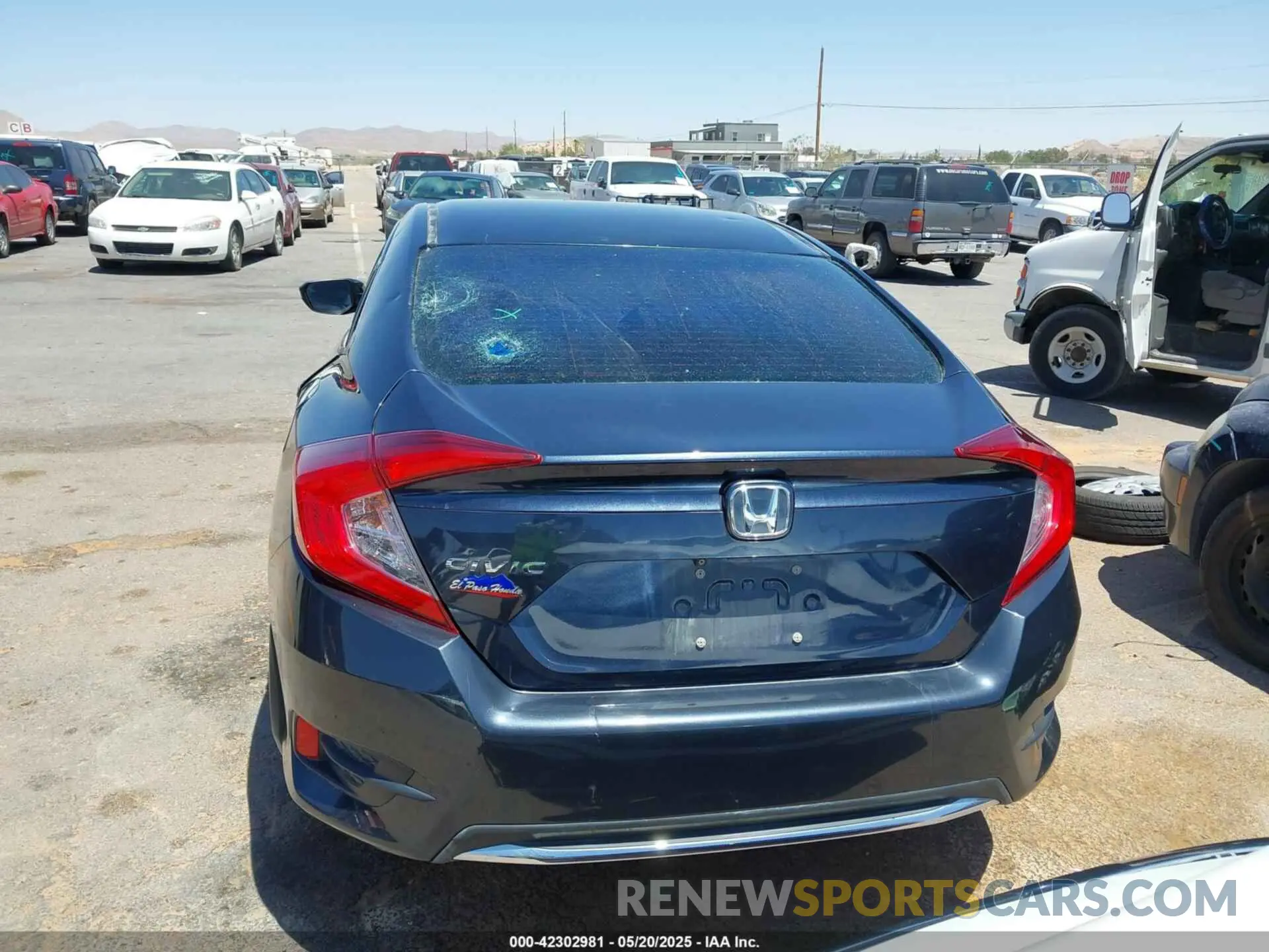 16 Photograph of a damaged car 19XFC2F69LE016136 HONDA CIVIC 2020