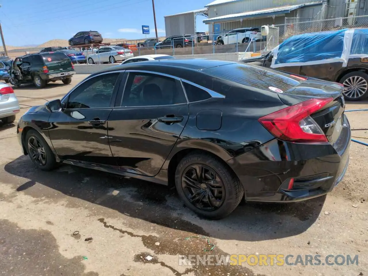 2 Фотография поврежденного автомобиля 19XFC2F6XLE021765 HONDA CIVIC 2020