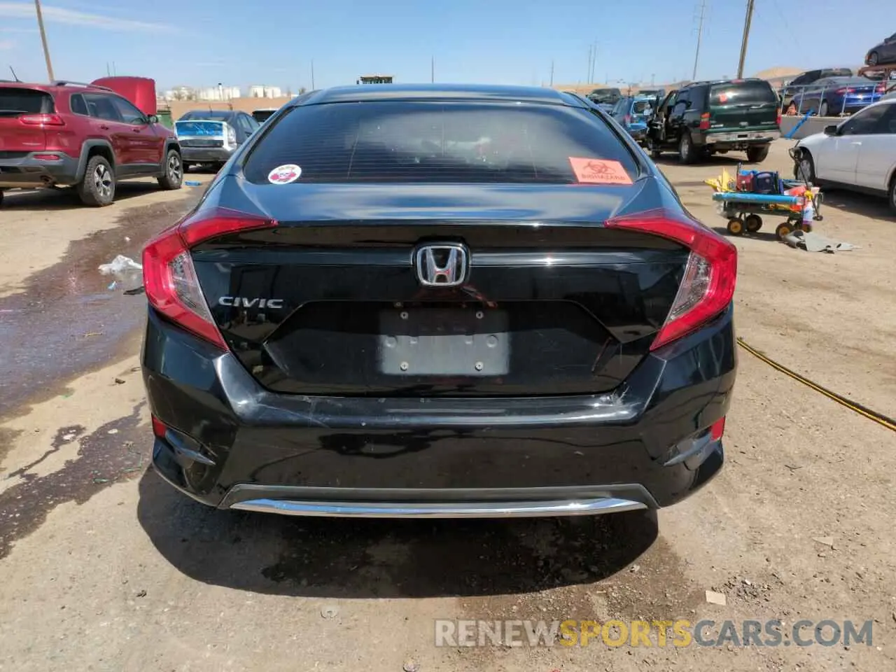 6 Фотография поврежденного автомобиля 19XFC2F6XLE021765 HONDA CIVIC 2020