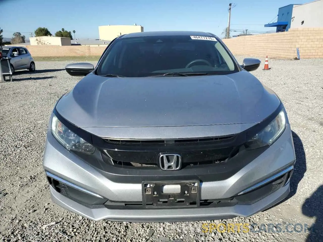 5 Photograph of a damaged car 19XFC2F6XLE205068 HONDA CIVIC 2020
