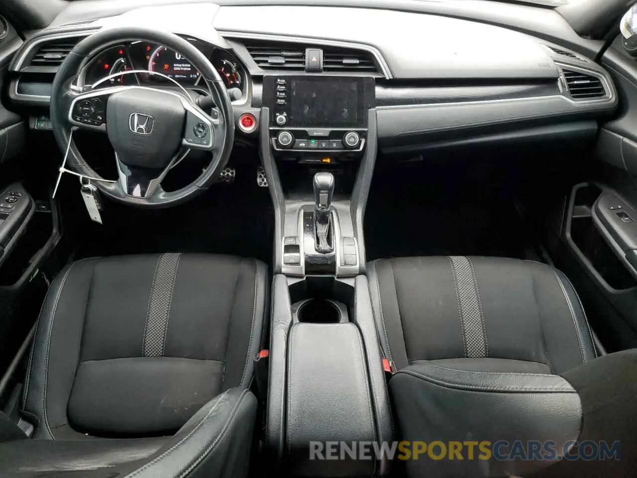8 Фотография поврежденного автомобиля 19XFC2F80LE025163 HONDA CIVIC 2020
