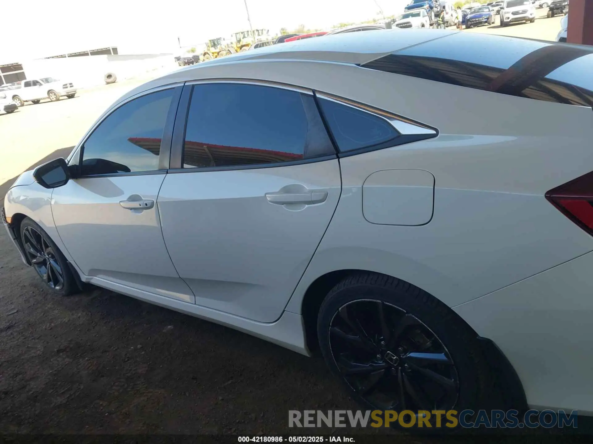 14 Фотография поврежденного автомобиля 19XFC2F81LE016309 HONDA CIVIC 2020