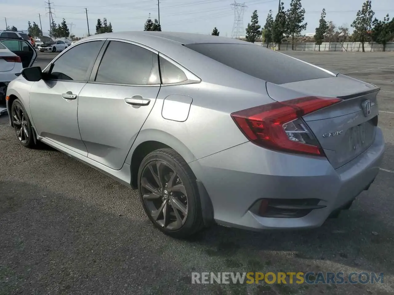 2 Photograph of a damaged car 19XFC2F81LE206515 HONDA CIVIC 2020