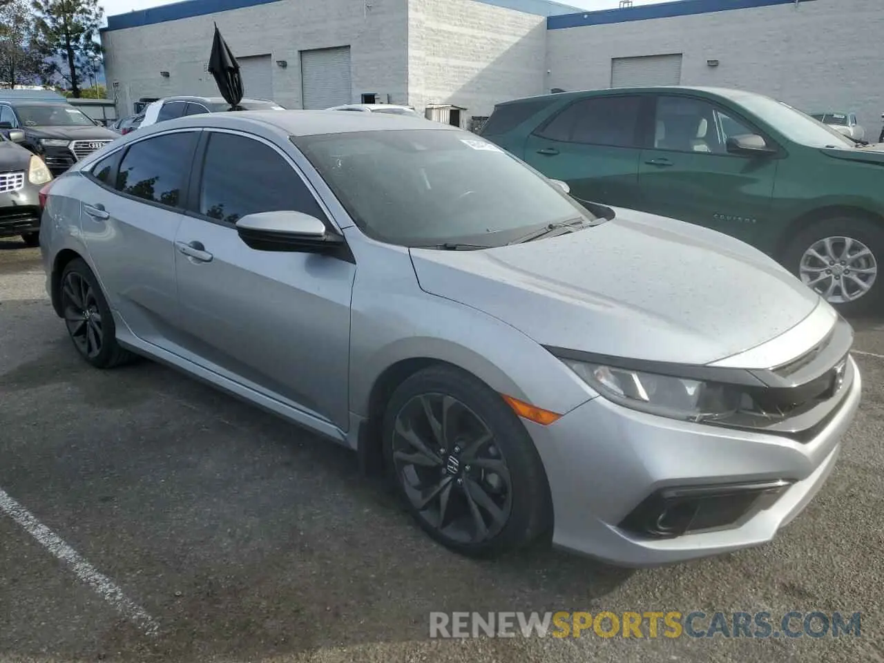 4 Photograph of a damaged car 19XFC2F81LE206515 HONDA CIVIC 2020