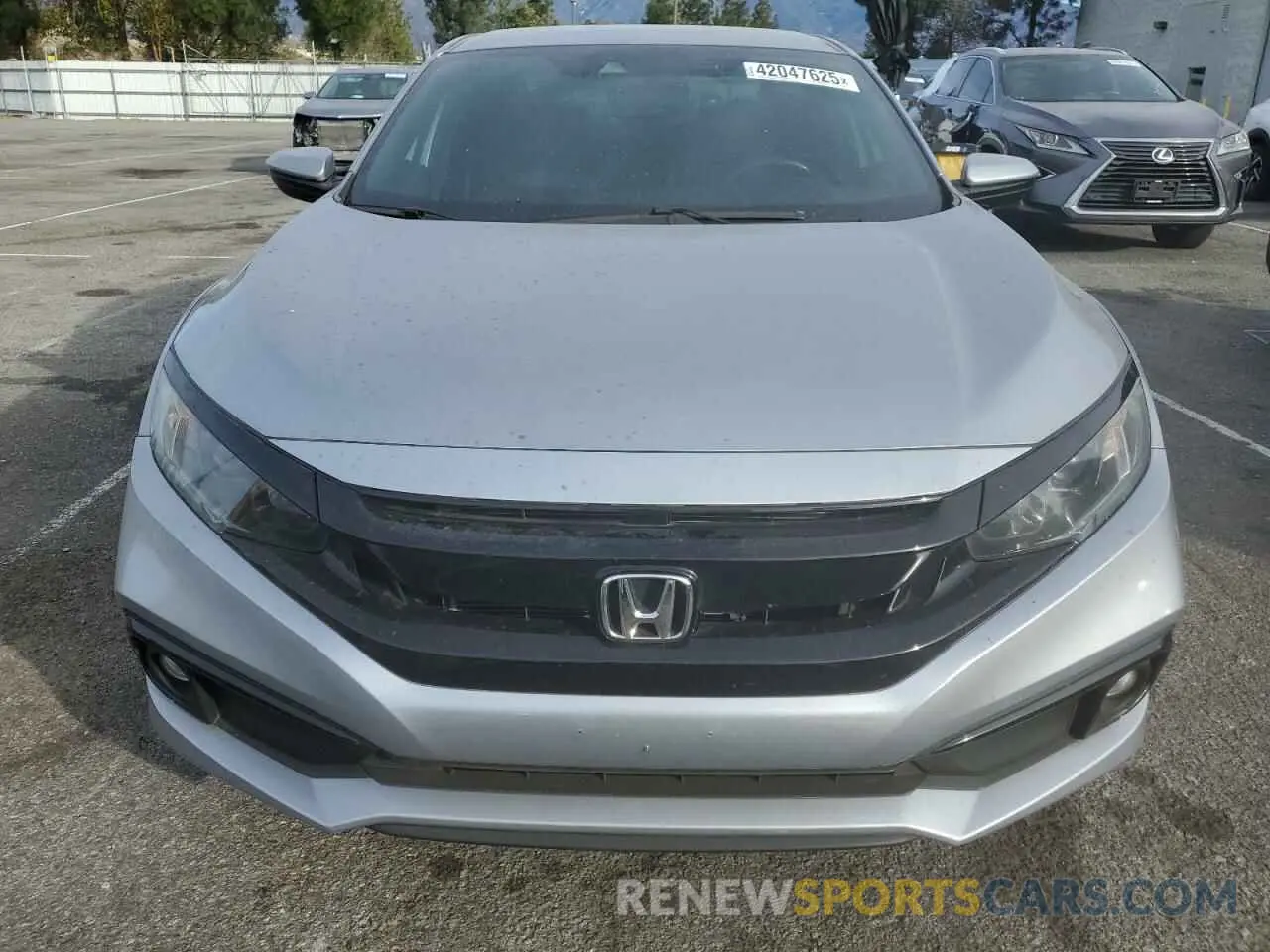 5 Photograph of a damaged car 19XFC2F81LE206515 HONDA CIVIC 2020