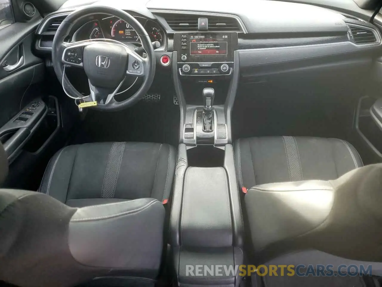 8 Photograph of a damaged car 19XFC2F81LE206515 HONDA CIVIC 2020