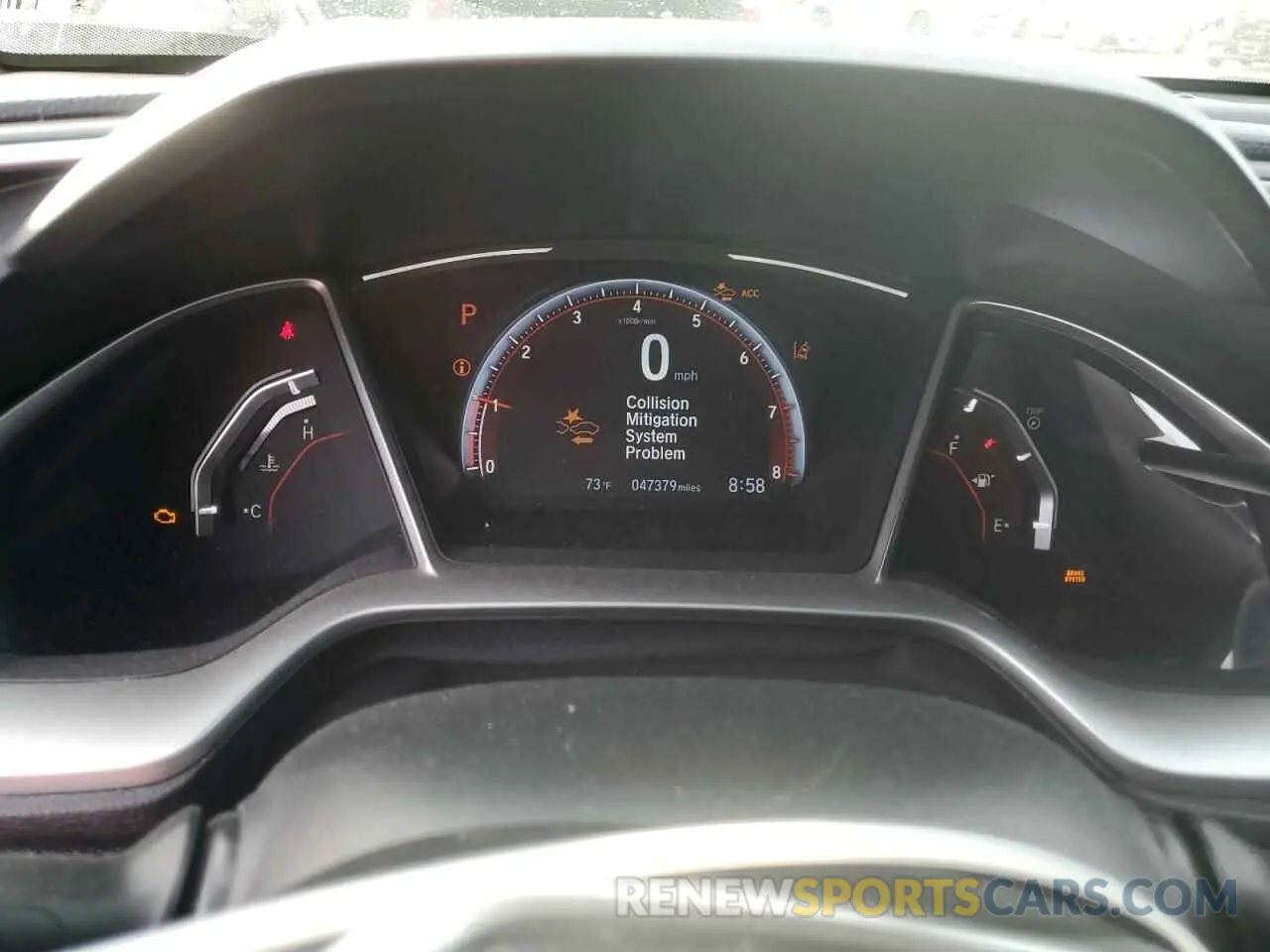 9 Photograph of a damaged car 19XFC2F81LE206515 HONDA CIVIC 2020