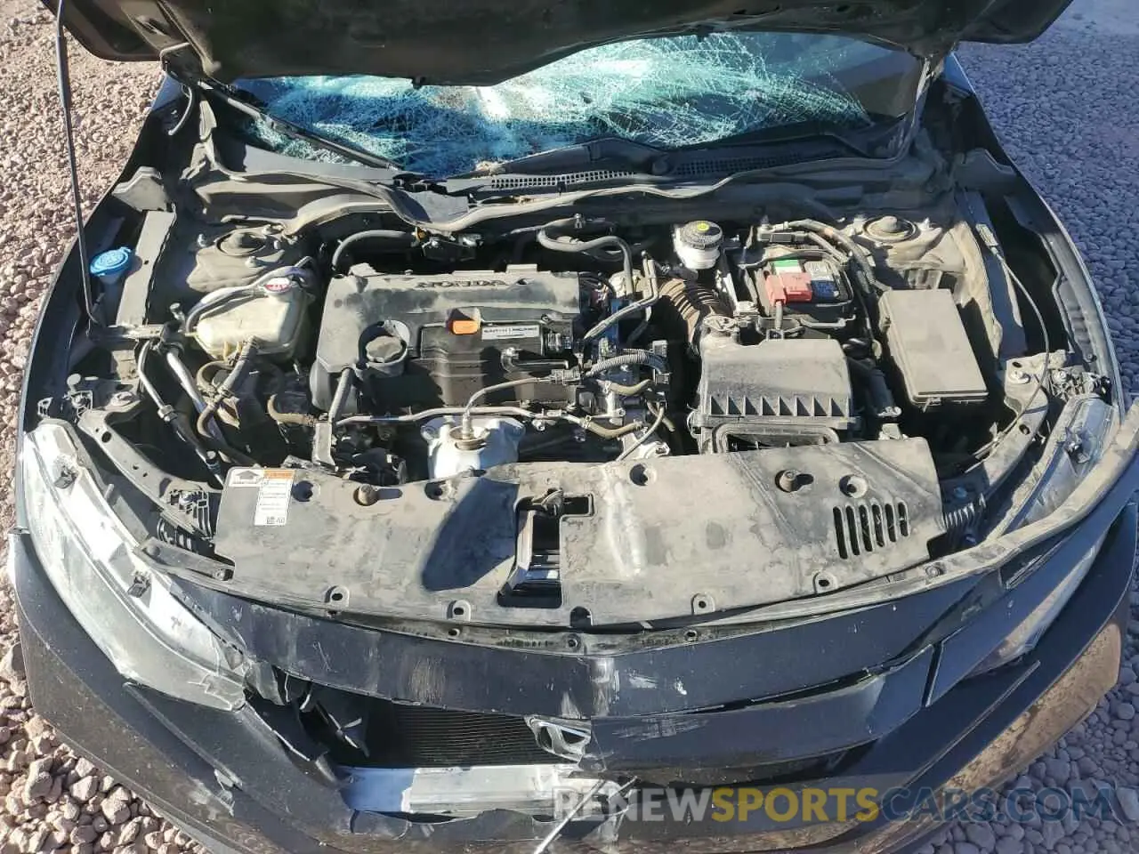11 Фотография поврежденного автомобиля 19XFC2F82LE027769 HONDA CIVIC 2020