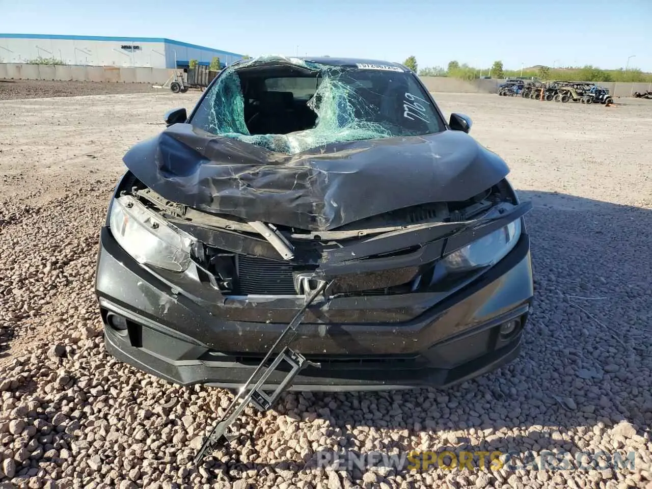 5 Фотография поврежденного автомобиля 19XFC2F82LE027769 HONDA CIVIC 2020