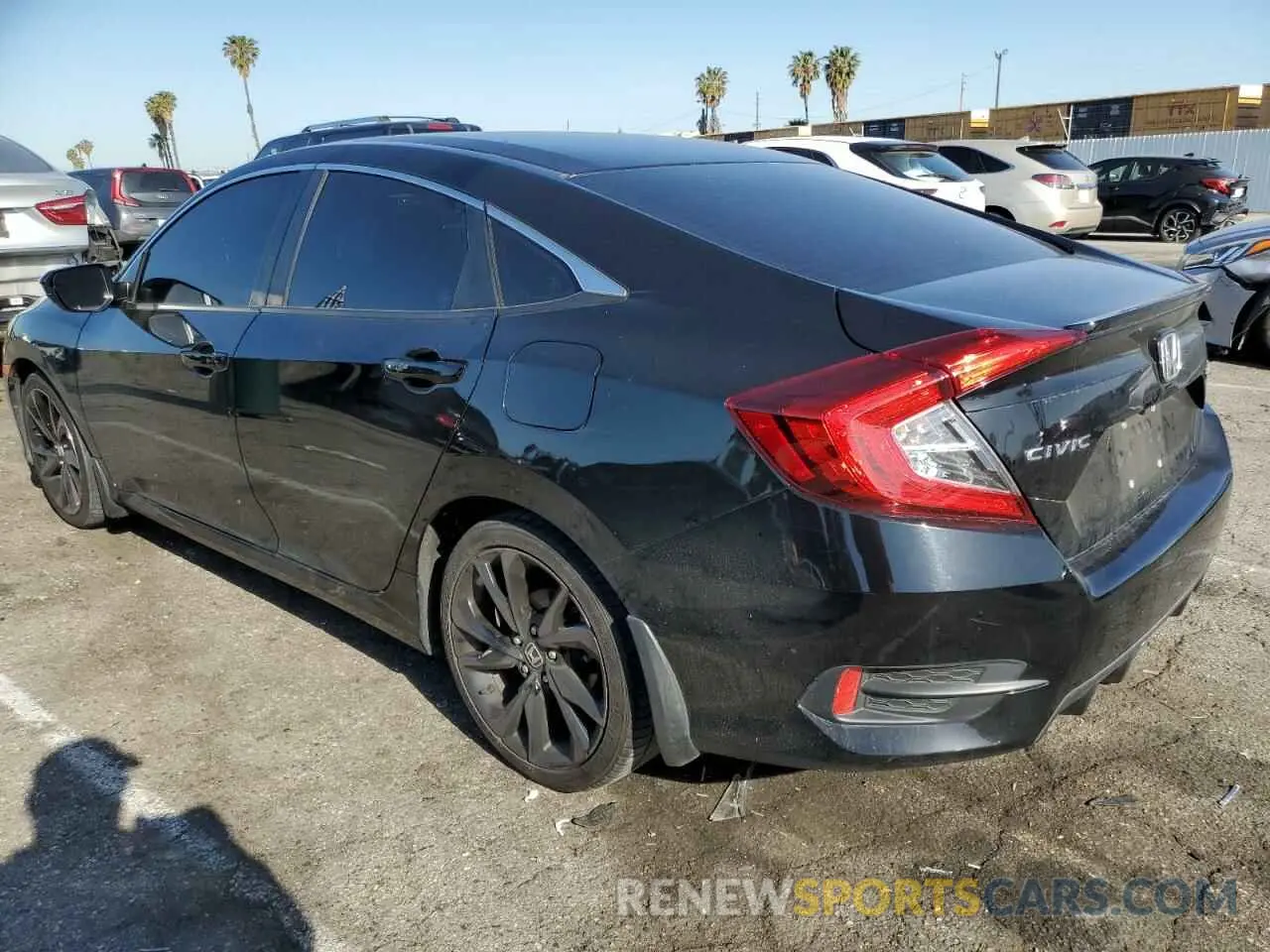 2 Photograph of a damaged car 19XFC2F82LE207432 HONDA CIVIC 2020