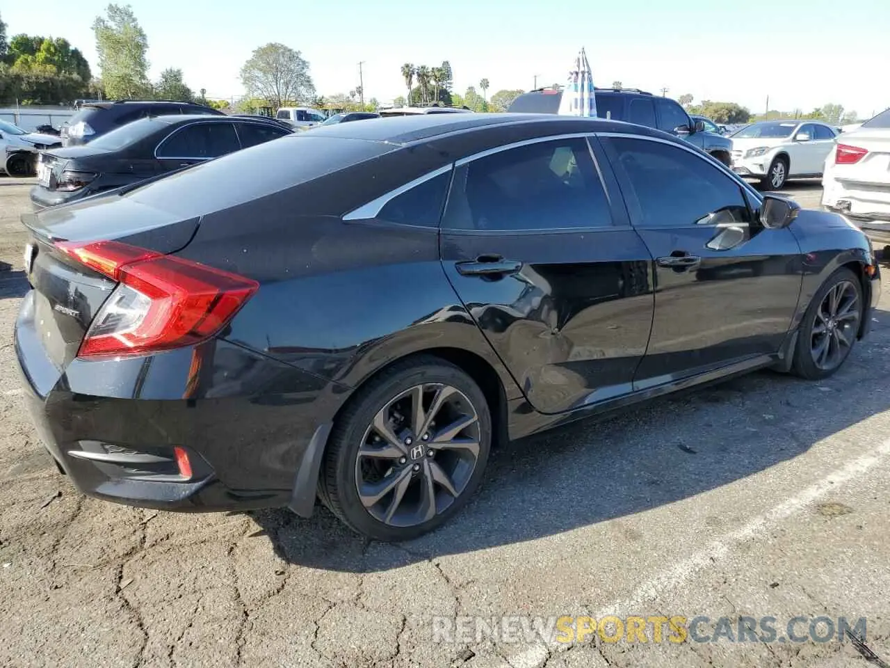 3 Photograph of a damaged car 19XFC2F82LE207432 HONDA CIVIC 2020