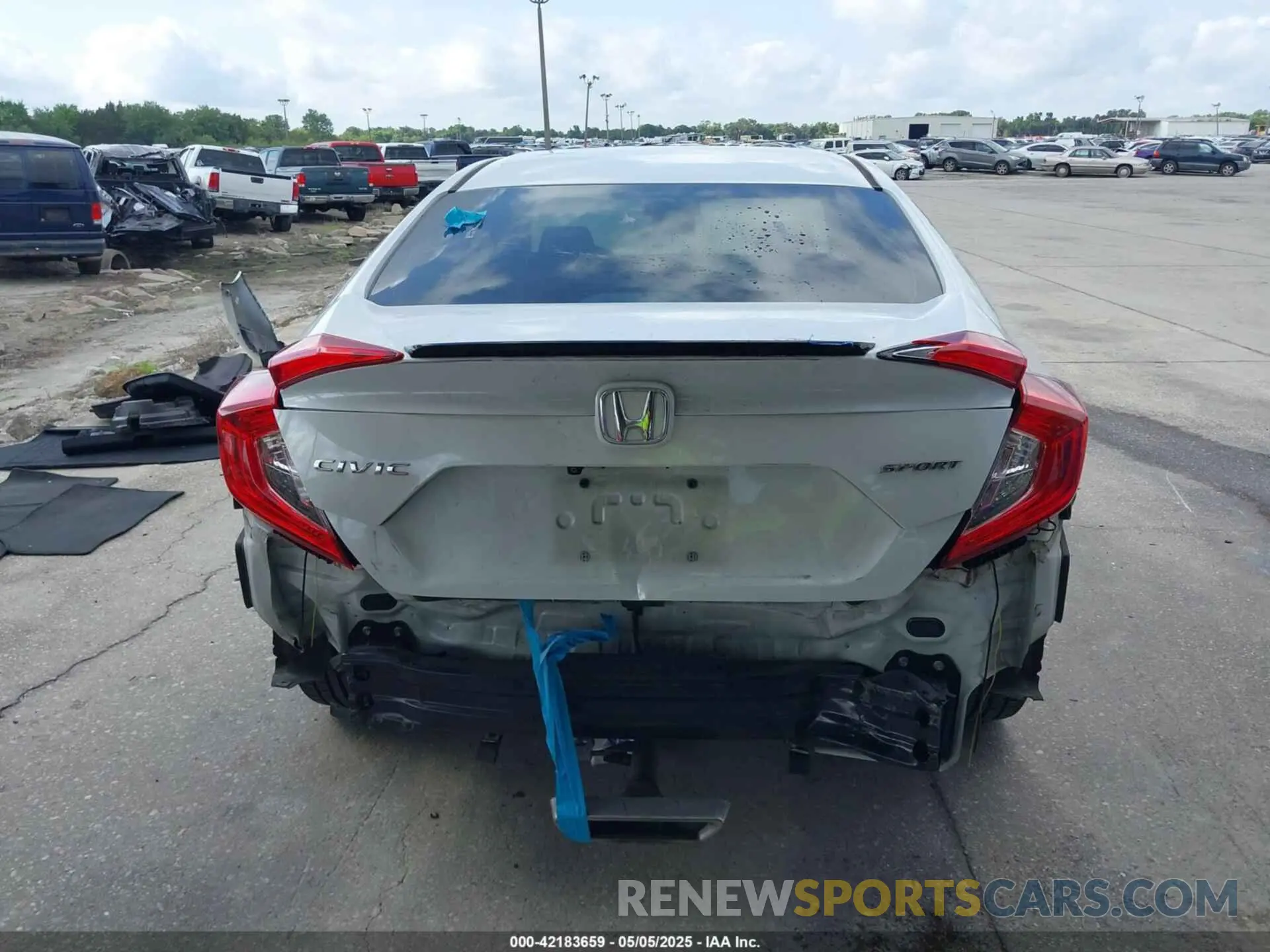 16 Photograph of a damaged car 19XFC2F83LE006171 HONDA CIVIC 2020