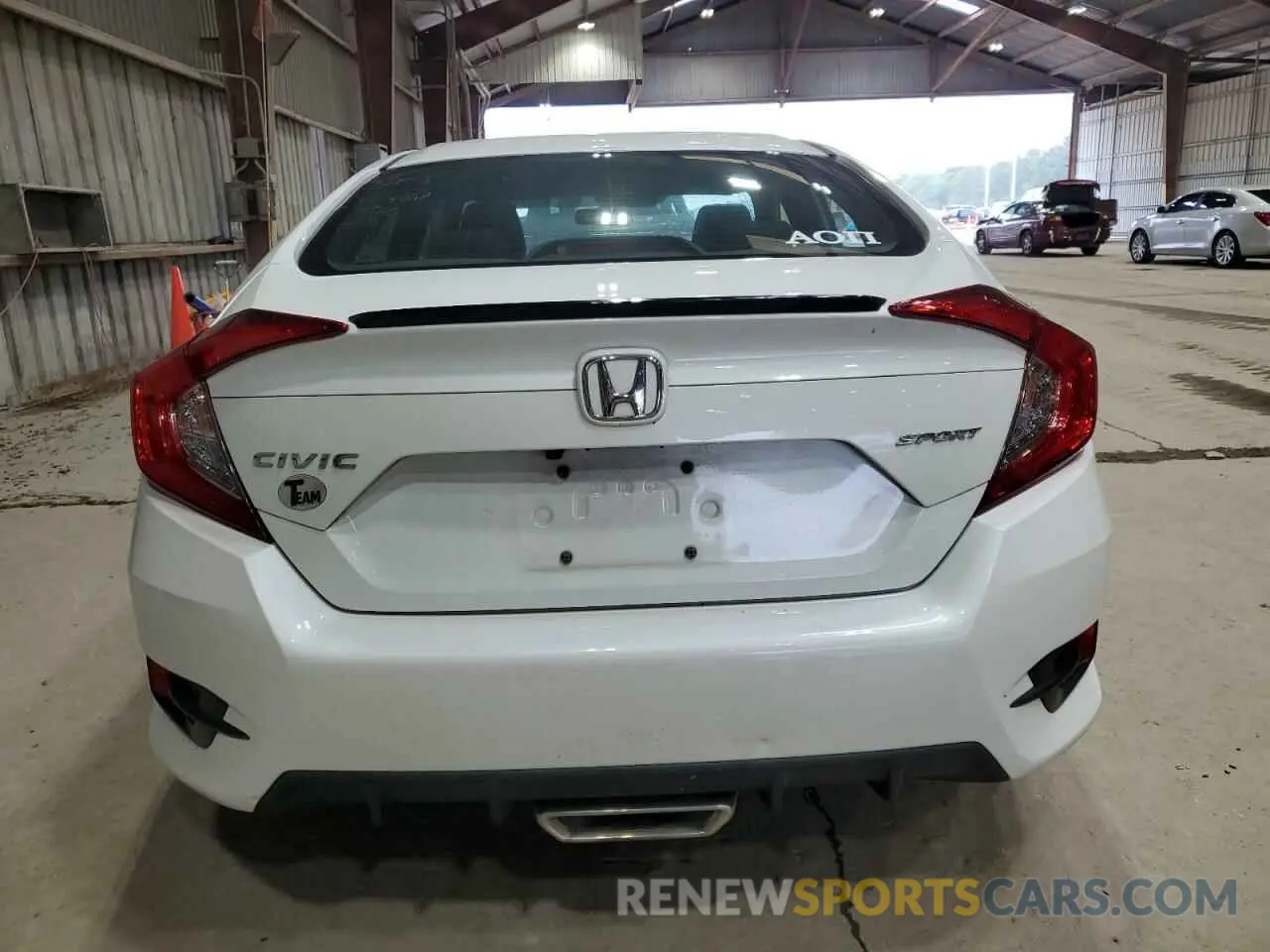 6 Photograph of a damaged car 19XFC2F83LE014626 HONDA CIVIC 2020