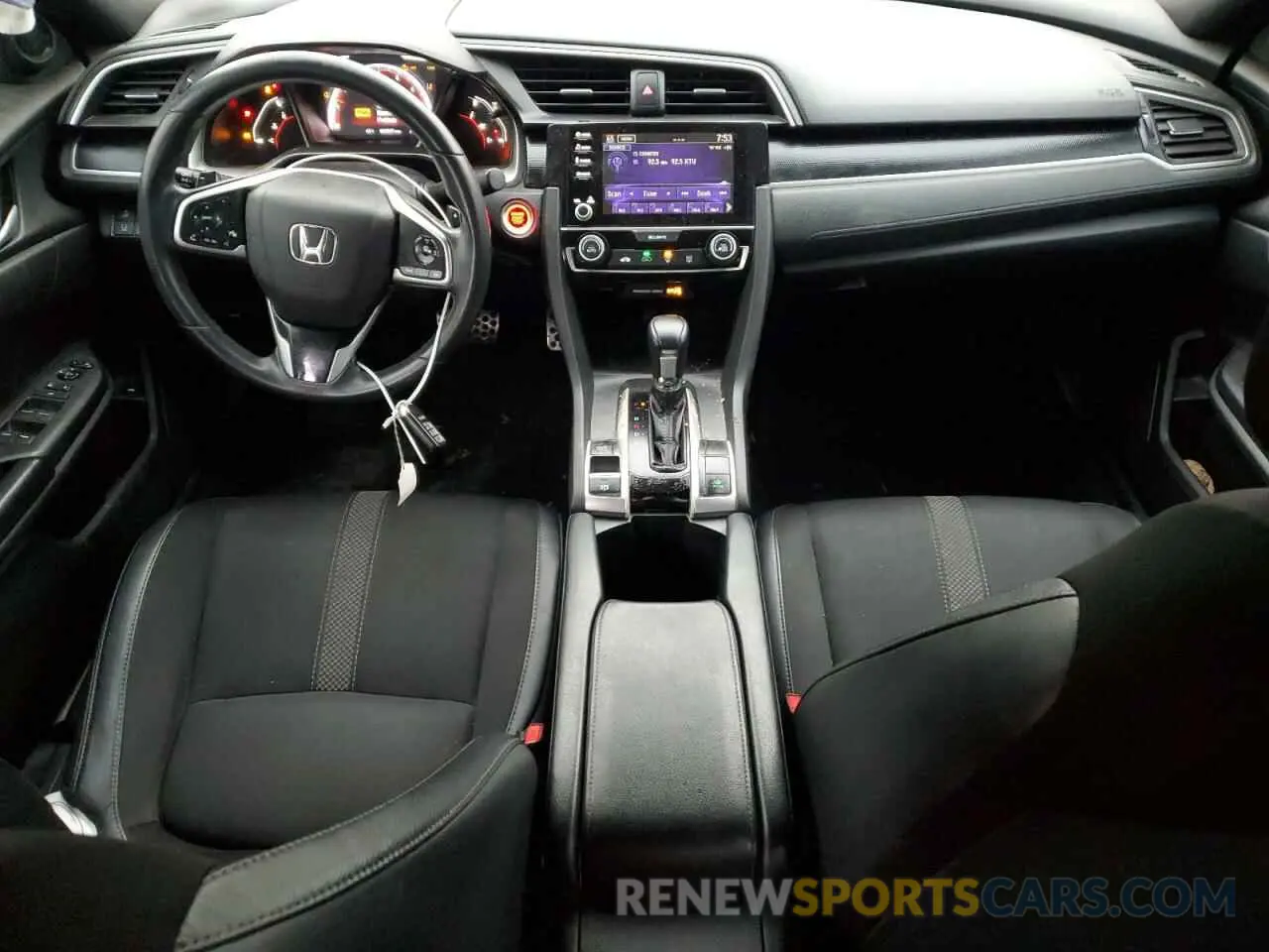 8 Photograph of a damaged car 19XFC2F83LE213756 HONDA CIVIC 2020