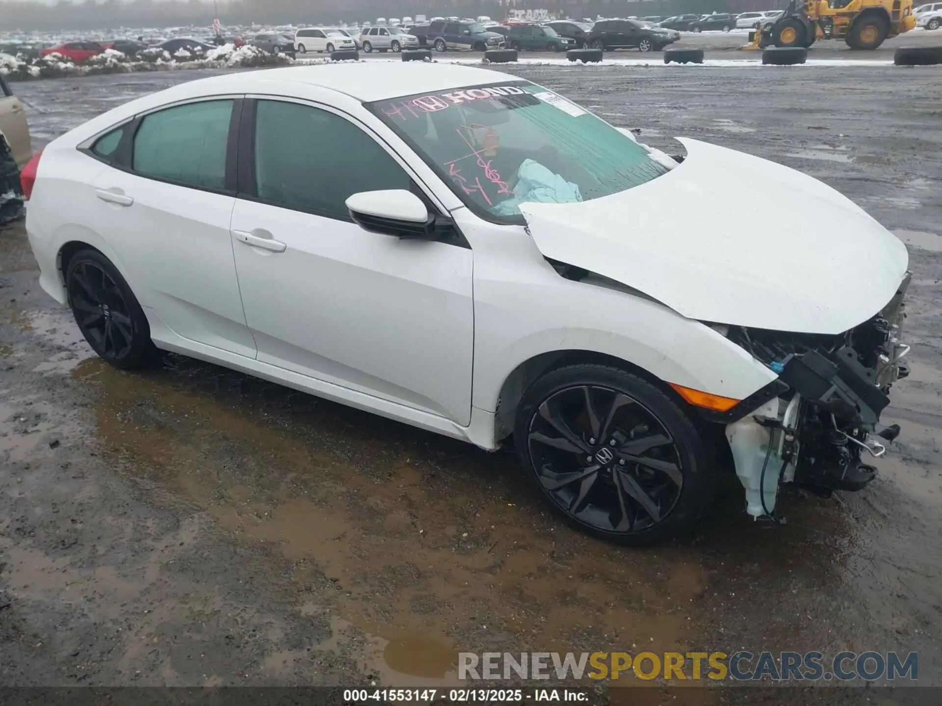 1 Фотография поврежденного автомобиля 19XFC2F83LE215734 HONDA CIVIC 2020