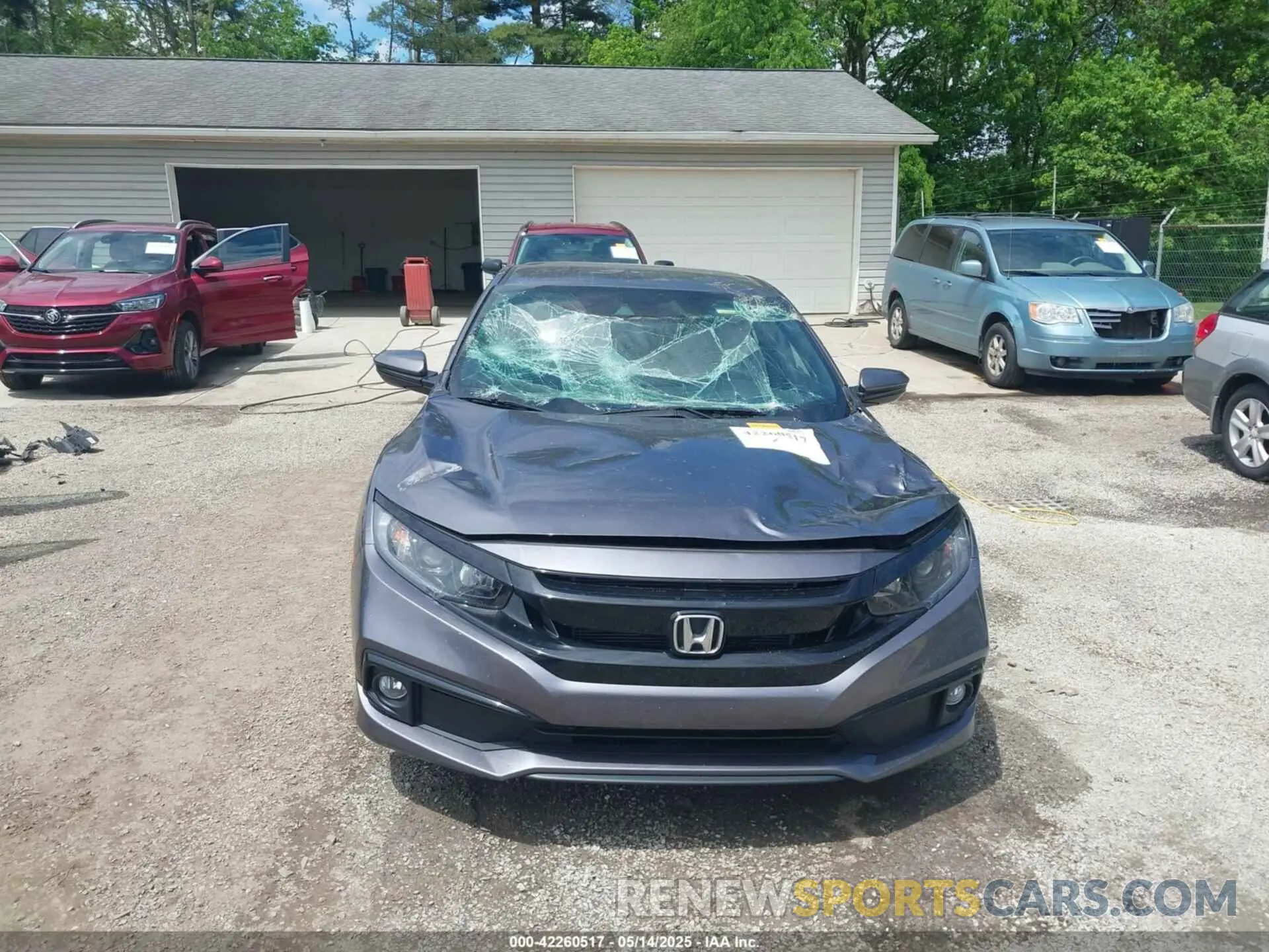 12 Photograph of a damaged car 19XFC2F84LE024887 HONDA CIVIC 2020