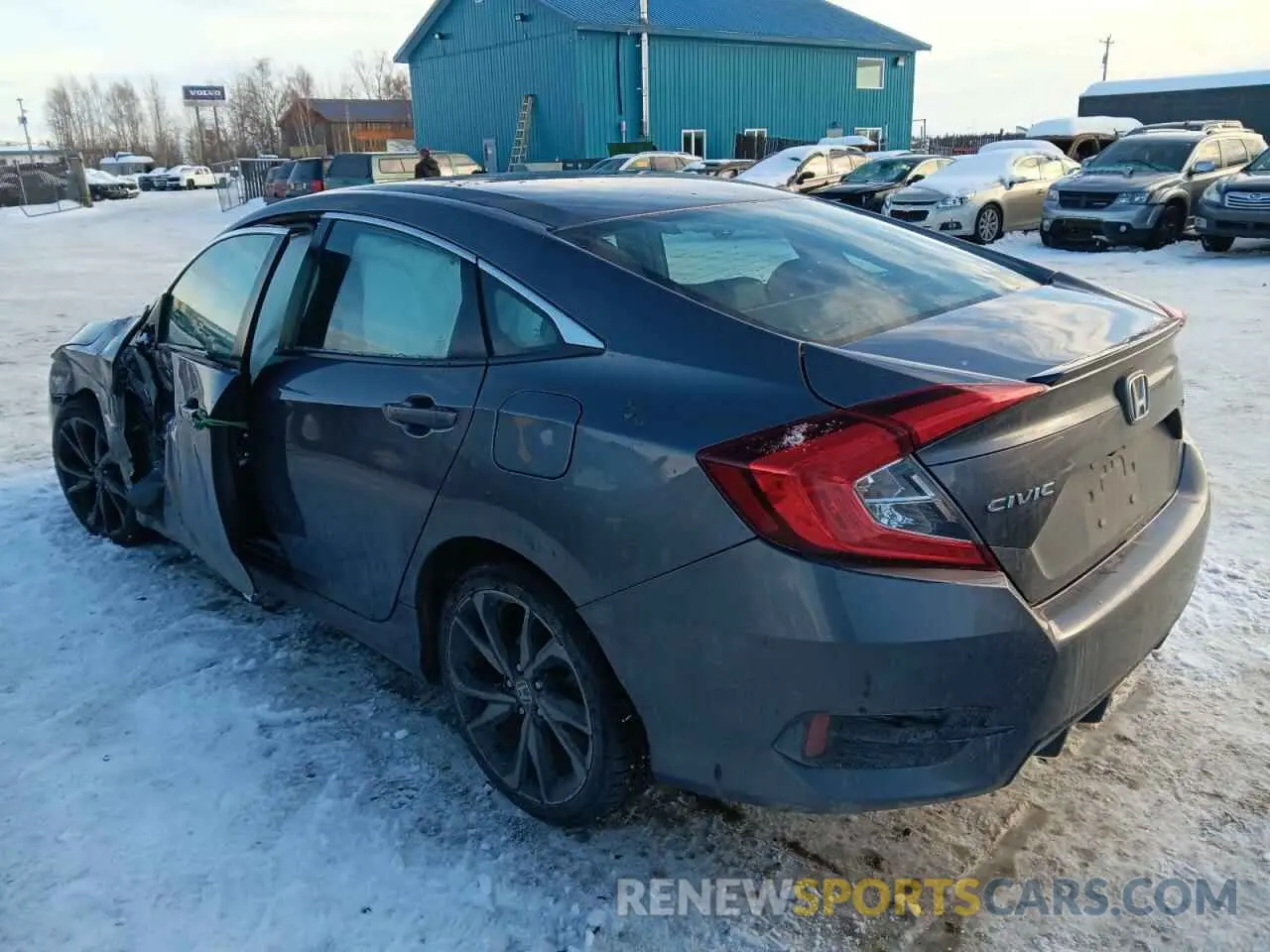 2 Photograph of a damaged car 19XFC2F85LE011730 HONDA CIVIC 2020