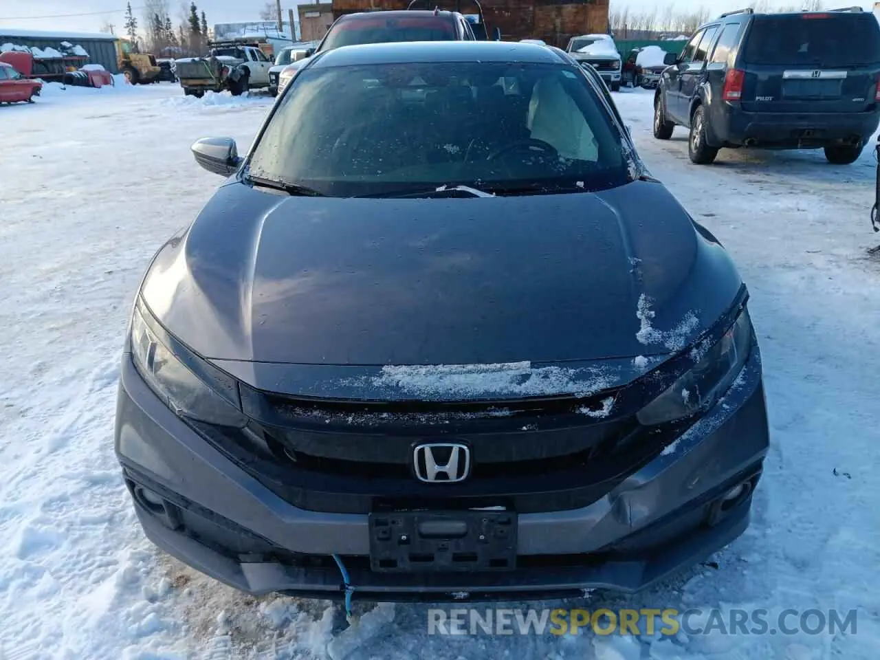 5 Photograph of a damaged car 19XFC2F85LE011730 HONDA CIVIC 2020