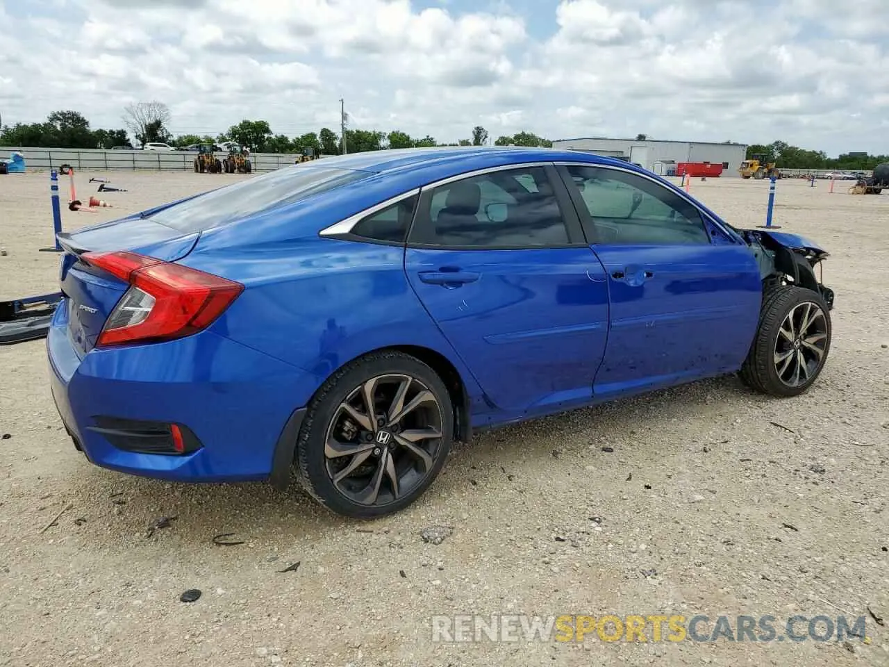 3 Photograph of a damaged car 19XFC2F85LE019715 HONDA CIVIC 2020