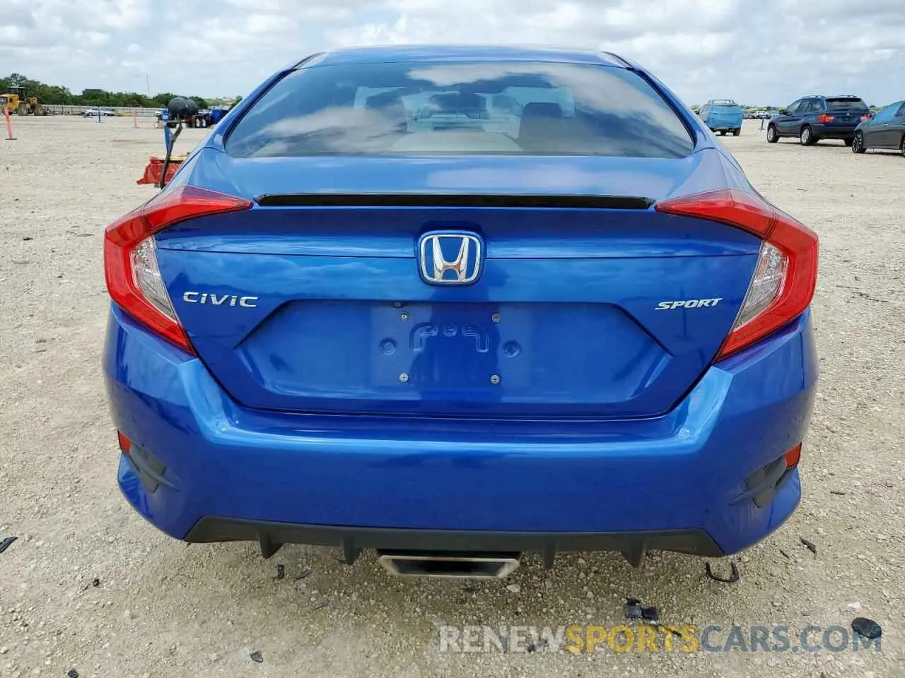 6 Photograph of a damaged car 19XFC2F85LE019715 HONDA CIVIC 2020