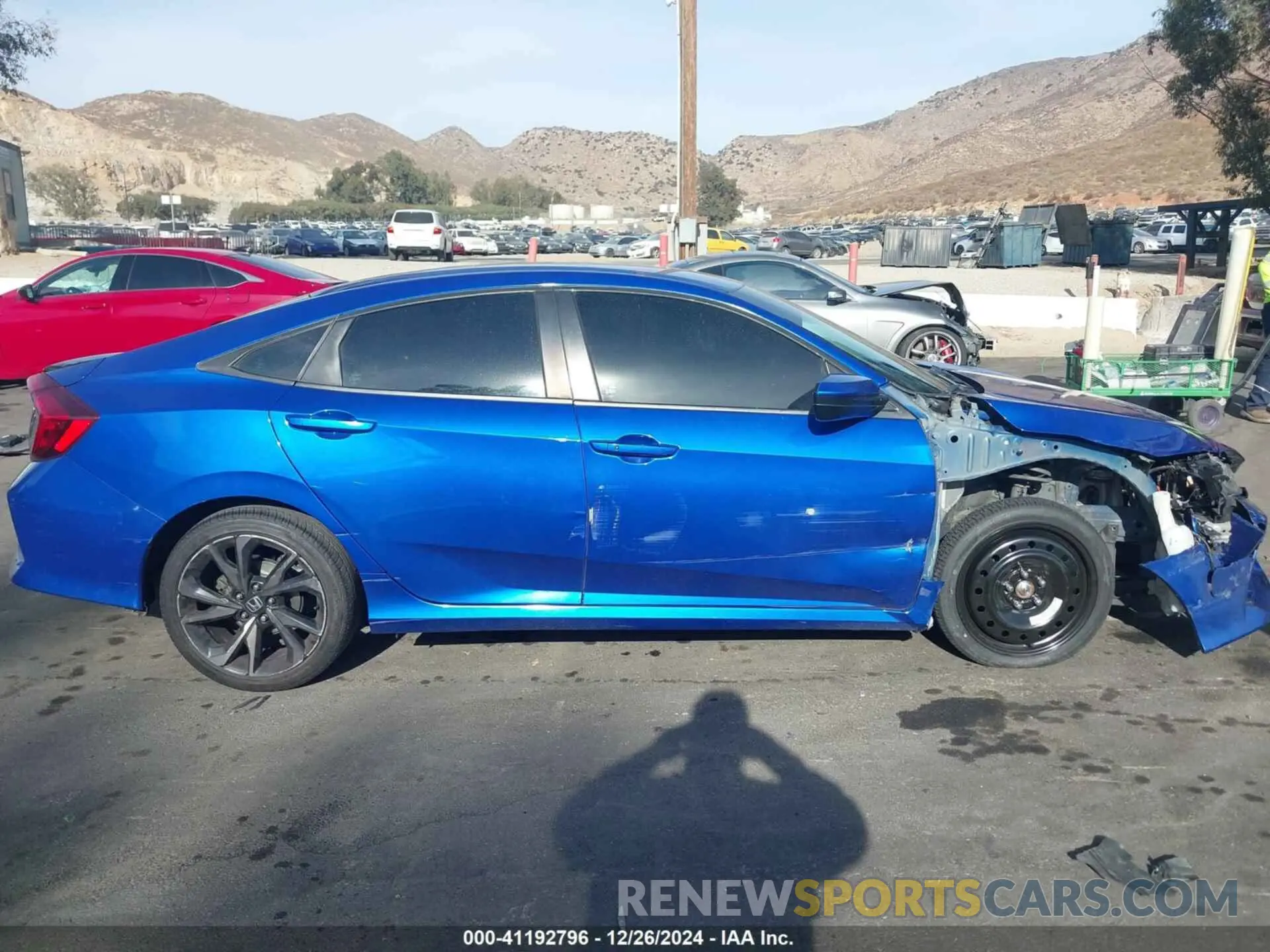 13 Photograph of a damaged car 19XFC2F85LE205545 HONDA CIVIC 2020