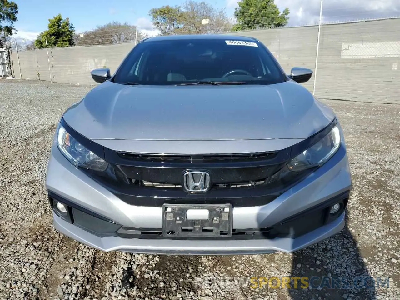 5 Photograph of a damaged car 19XFC2F85LE209319 HONDA CIVIC 2020