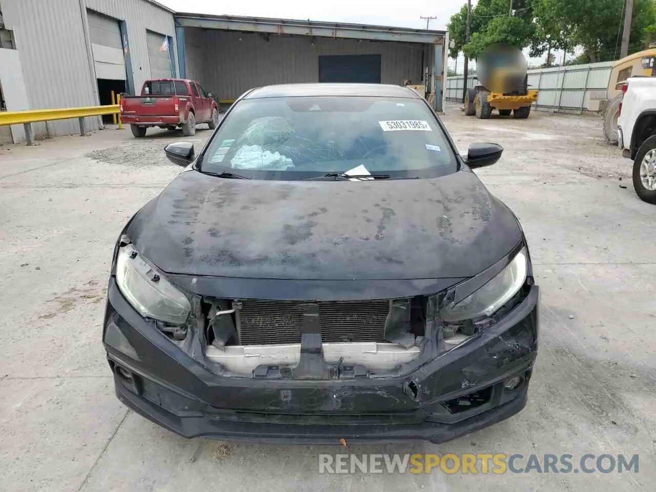 5 Photograph of a damaged car 19XFC2F86LE020310 HONDA CIVIC 2020