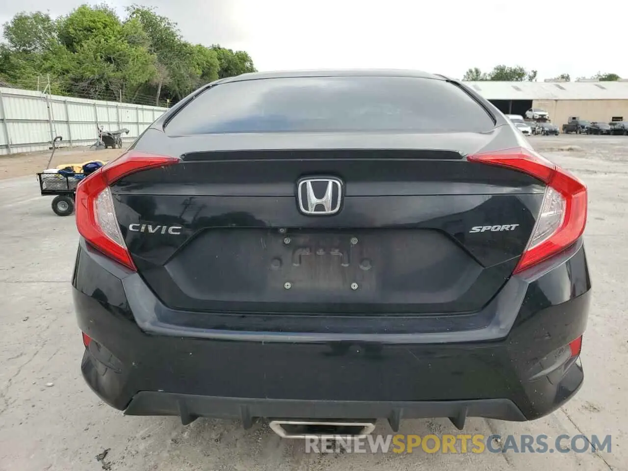 6 Photograph of a damaged car 19XFC2F86LE020310 HONDA CIVIC 2020