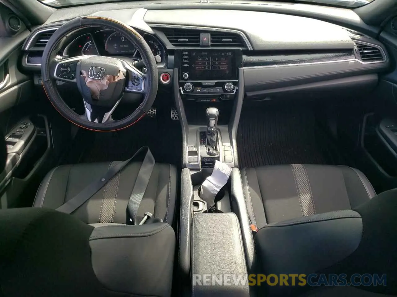 8 Фотография поврежденного автомобиля 19XFC2F86LE021215 HONDA CIVIC 2020