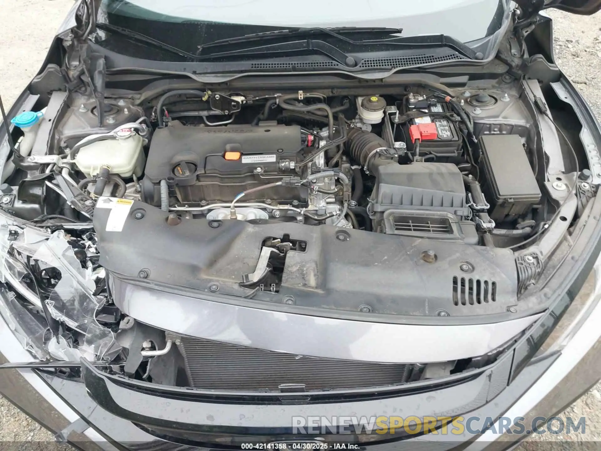 10 Photograph of a damaged car 19XFC2F86LE214660 HONDA CIVIC 2020