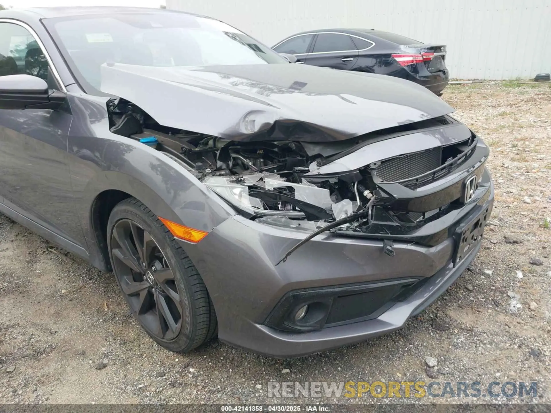 6 Photograph of a damaged car 19XFC2F86LE214660 HONDA CIVIC 2020