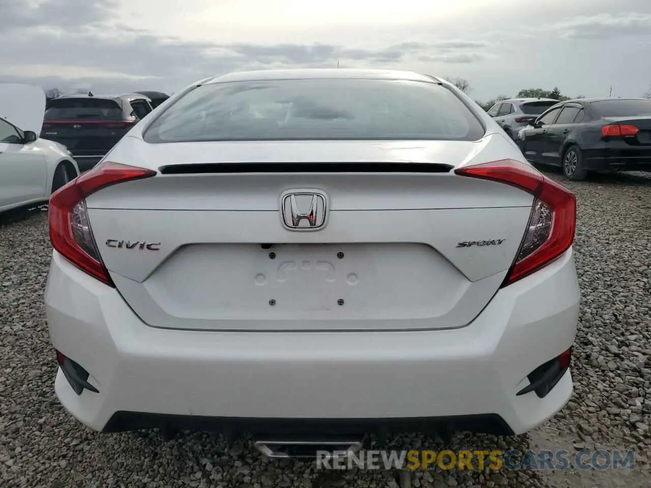 6 Photograph of a damaged car 19XFC2F87LE008280 HONDA CIVIC 2020