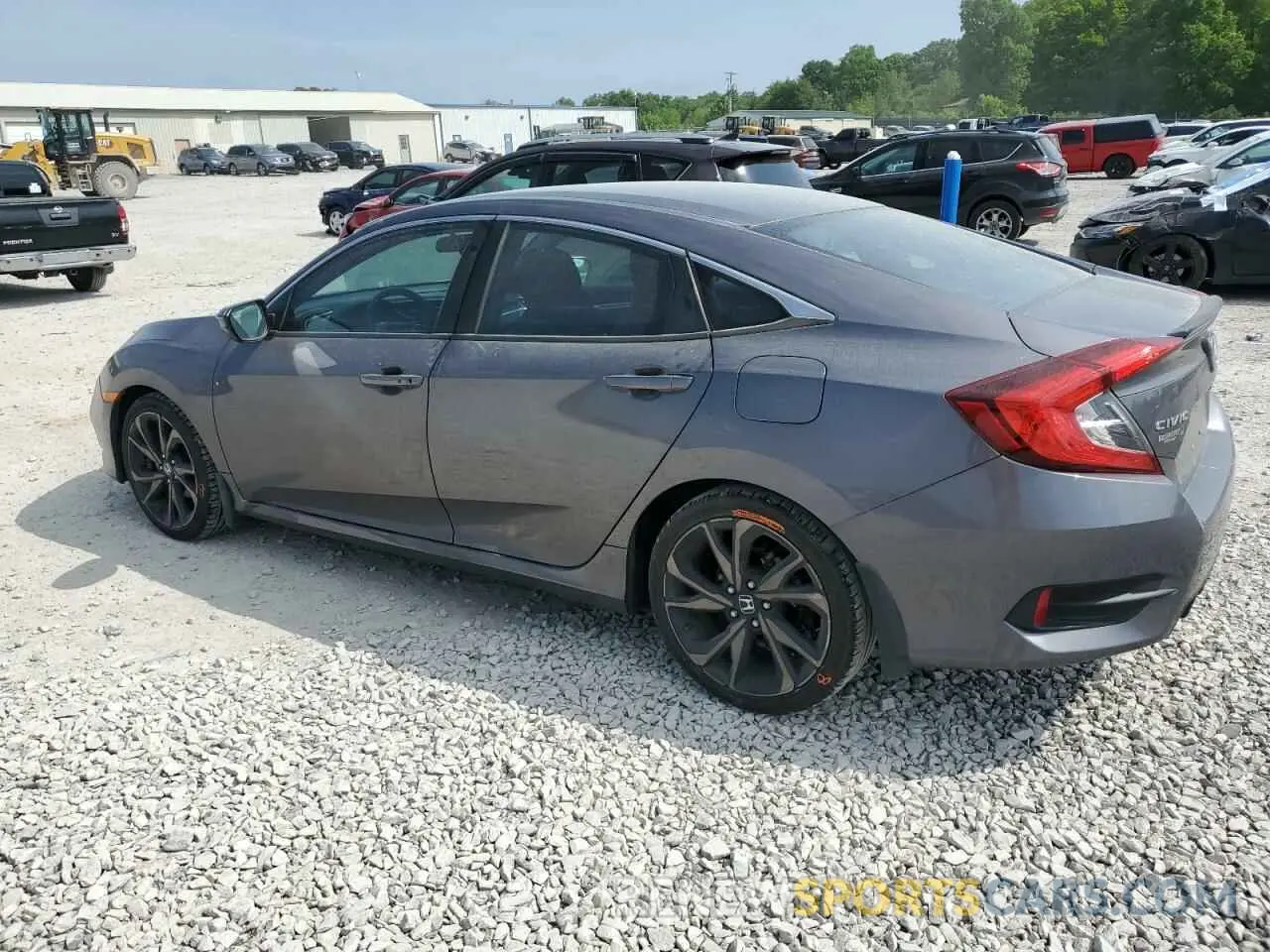 2 Photograph of a damaged car 19XFC2F87LE011762 HONDA CIVIC 2020