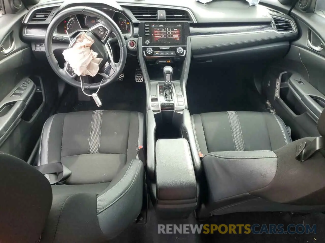 8 Фотография поврежденного автомобиля 19XFC2F87LE019800 HONDA CIVIC 2020