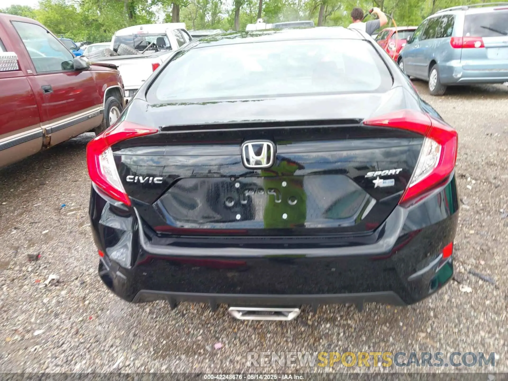 16 Фотография поврежденного автомобиля 19XFC2F87LE020008 HONDA CIVIC 2020