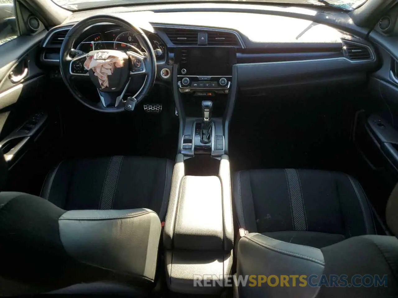 8 Фотография поврежденного автомобиля 19XFC2F87LE215610 HONDA CIVIC 2020