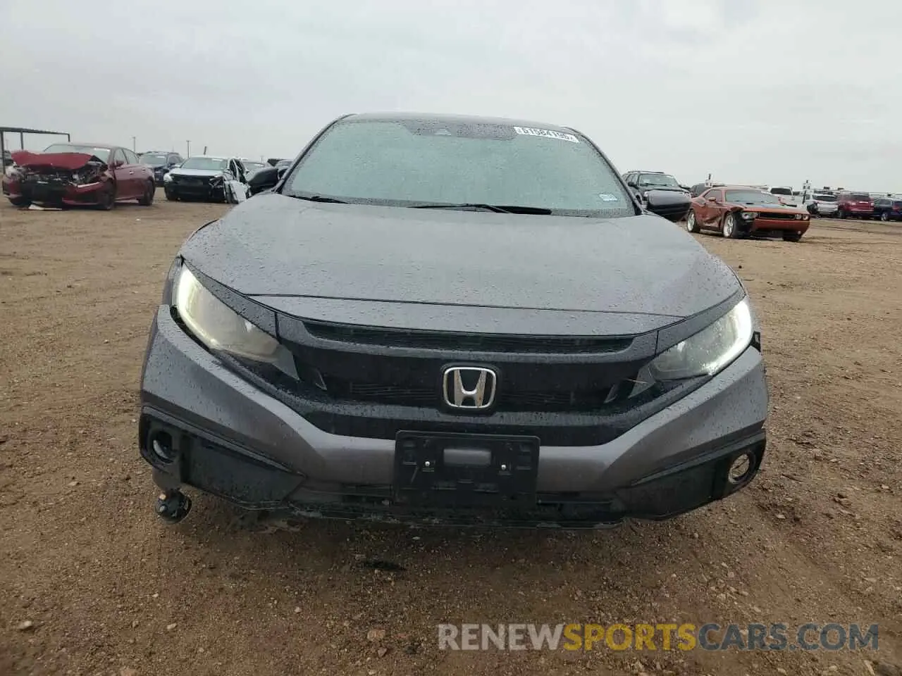 5 Фотография поврежденного автомобиля 19XFC2F88LE001533 HONDA CIVIC 2020