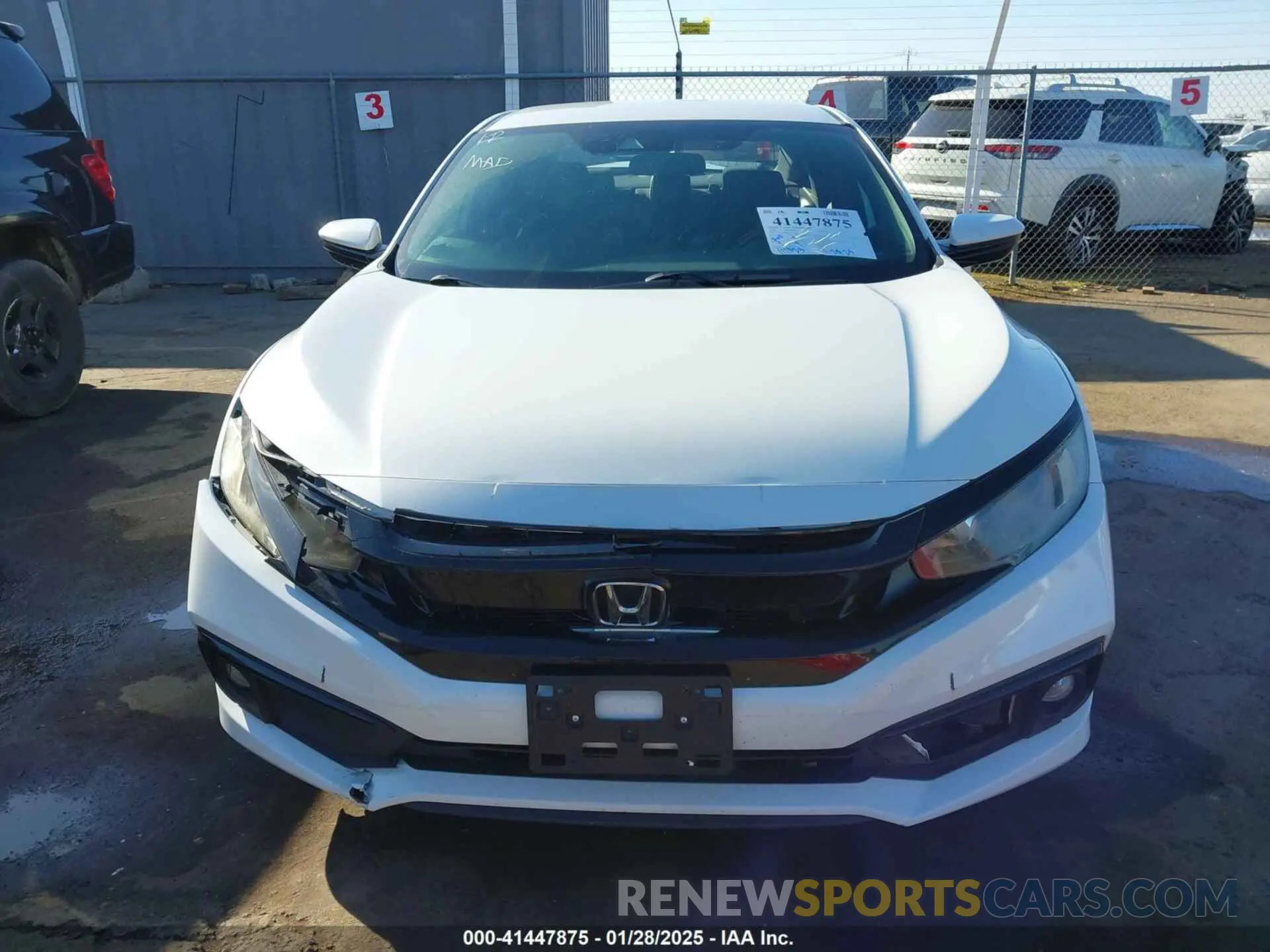 13 Photograph of a damaged car 19XFC2F88LE203496 HONDA CIVIC 2020